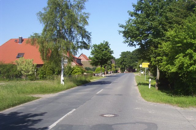 Hohnhorst: Hohnhorster Str. (Ost) Juni 2006